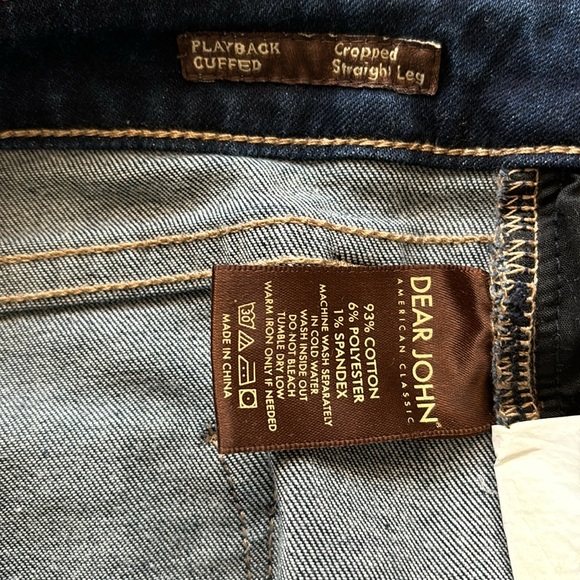 Dear John- Playback Cuffed Jeans - Picture 6 of 8